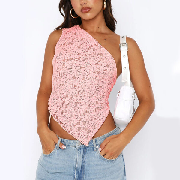 Lace Backless Summer Top - Image 2