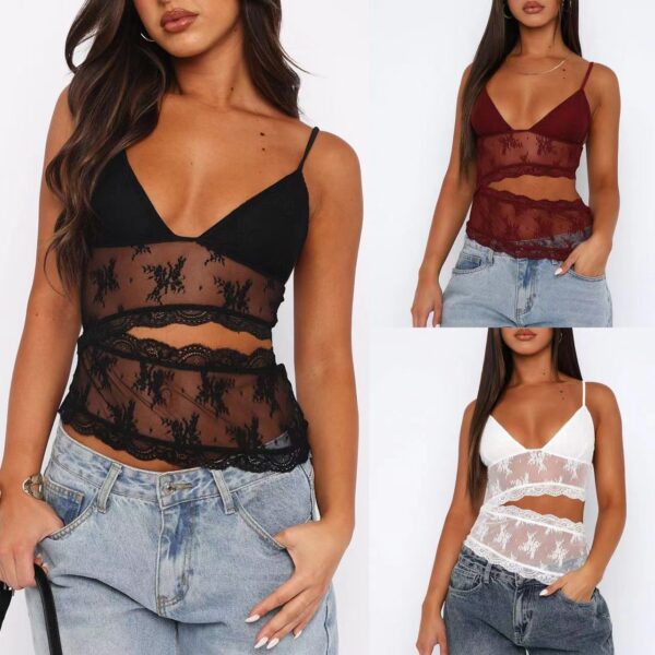 Backless Lace Top