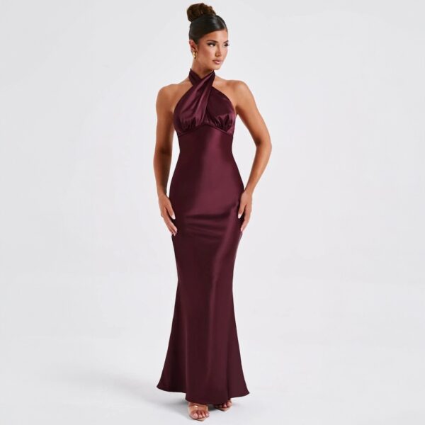 Backless Sleeveless Dress - Image 4