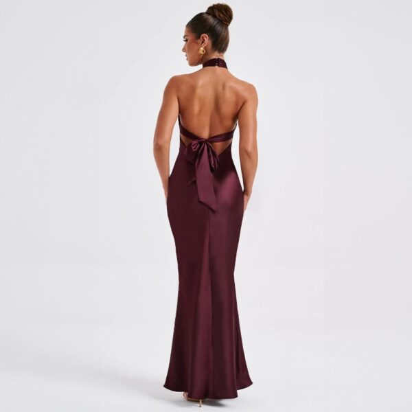 Backless Sleeveless Dress - Image 2