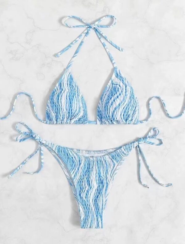 Rich Baby Blue Bikini Set - Image 2